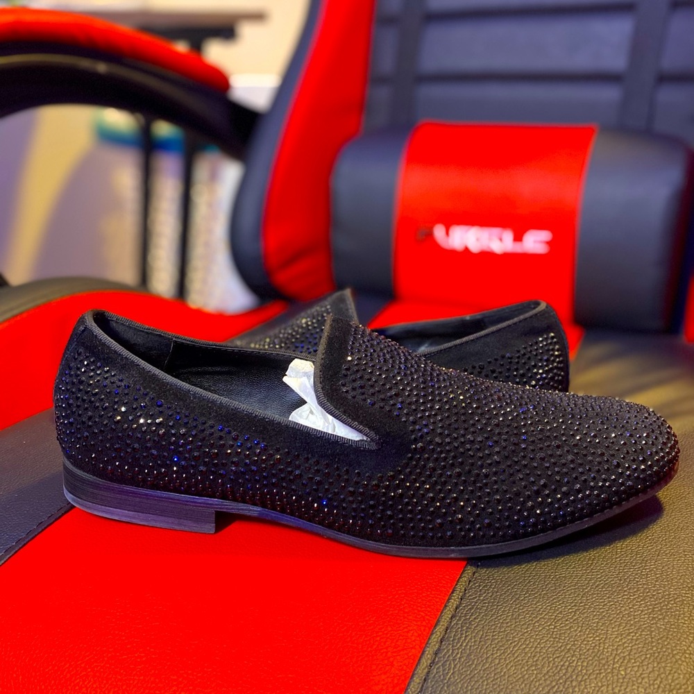 Men’s dress shoes Rhinestone sparkle